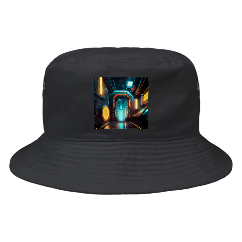 サイバーパンク Bucket Hat