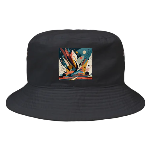 ガラクタアート Bucket Hat