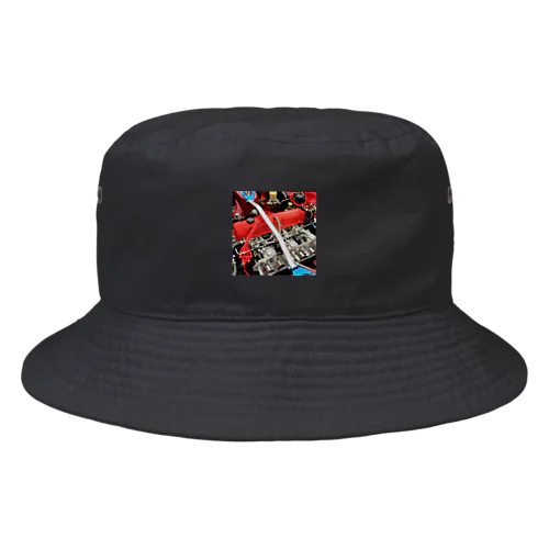 日本の名車シリーズ　エンジンルーム編 Bucket Hat