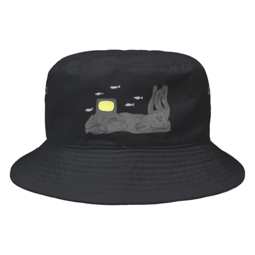 スポーツ観戦のうみ Bucket Hat