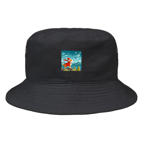 犬サンタシリーズ② Bucket Hat