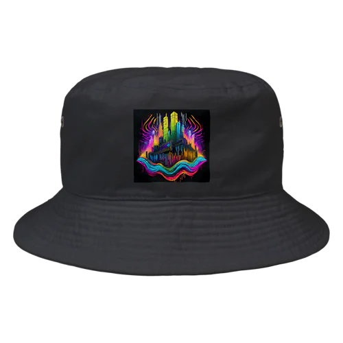 サイバーパンク都市 Bucket Hat