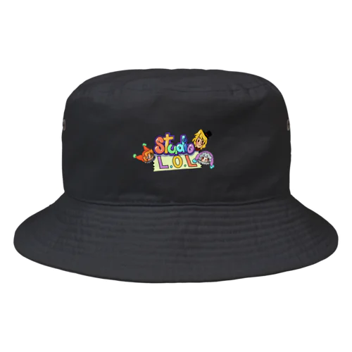 Studio L.O.L カラフルロゴ Bucket Hat