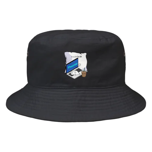 ゆるアザラシ休憩中 Bucket Hat