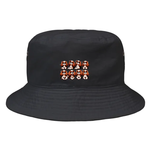 8匹ブレンハイム Bucket Hat