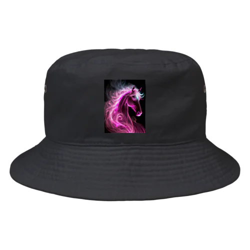 Ruby Flame Horse Bucket Hat