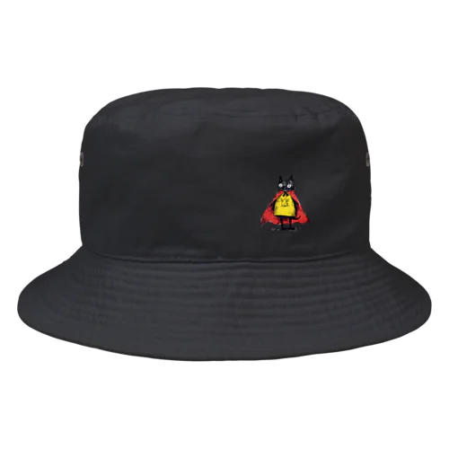 黒猫ヒーロー Bucket Hat