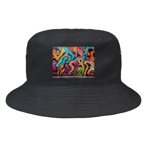 サイケデリックアート Bucket Hat