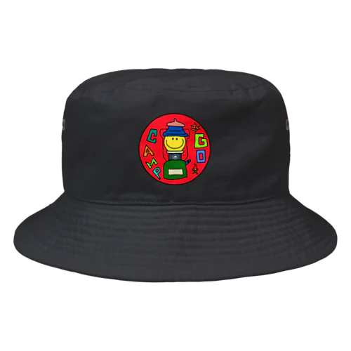 Go CAMP Red Bucket Hat