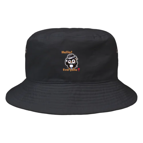 おめかしPenguin Bucket Hat