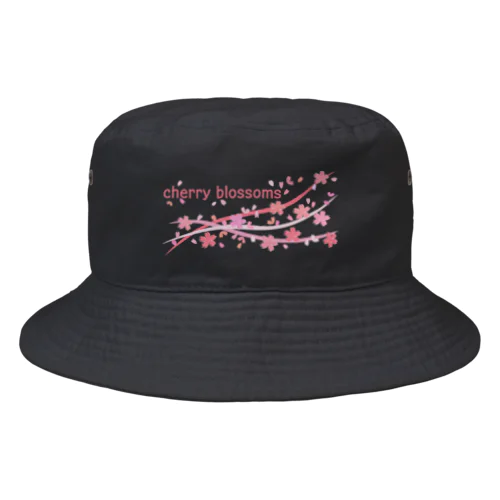 cherry blossoms Bucket Hat