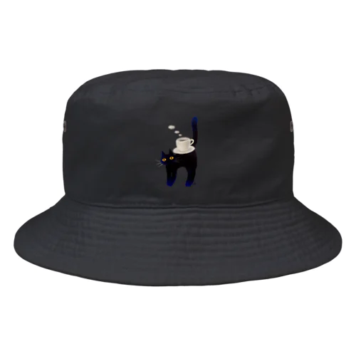 kuroneko  黒猫コーヒー Bucket Hat