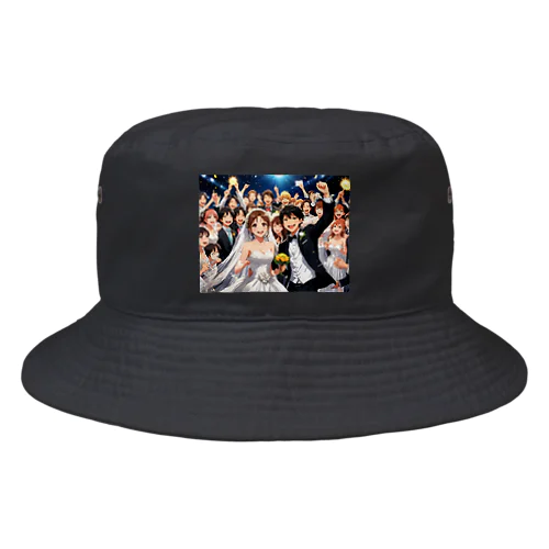 結婚式でハッピー♡ハッピー！ Bucket Hat