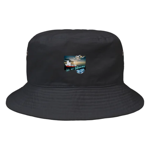 漁と漁船 Bucket Hat