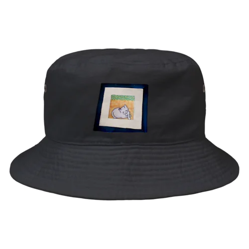 アップリケ猫 Bucket Hat