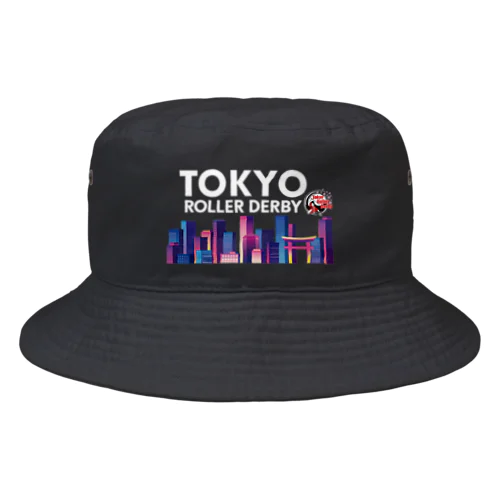 Tokyo Skyline（White character) バケットハット