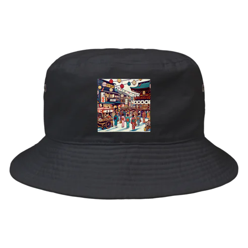 日本の祭り Bucket Hat