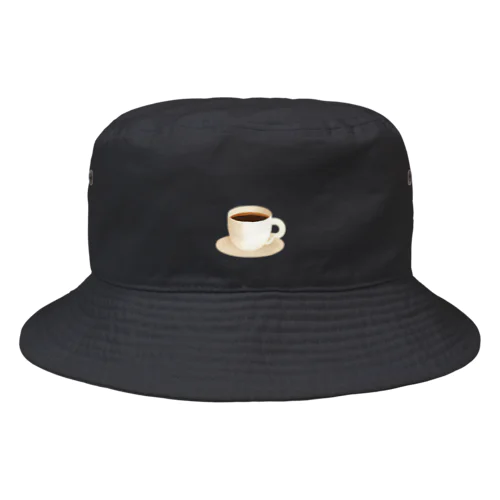 シンプル コーヒー Bucket Hat