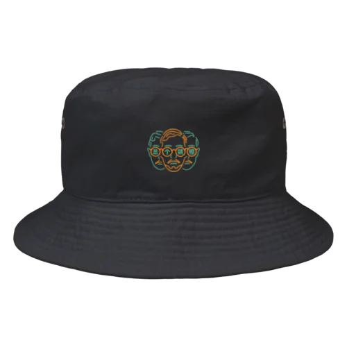 三个領導顔バージョン Bucket Hat