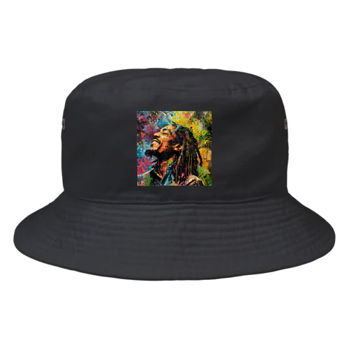 ブルーマウンテンコーヒーの香り　Tomoe bb 2712 Bucket Hat