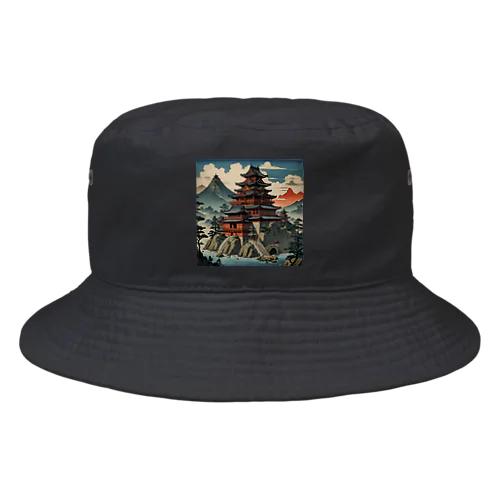 日本最初の魔王城 Bucket Hat