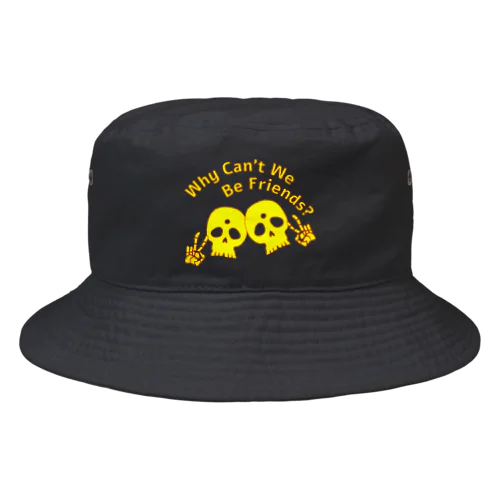 Why Can't We Be Friends?（黄色） Bucket Hat