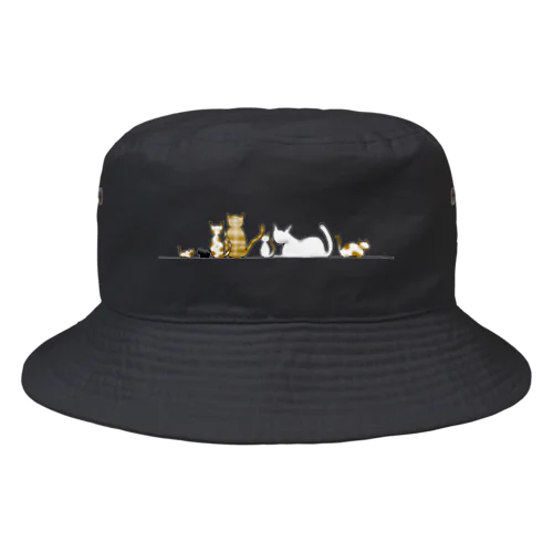 Cat Gathering【猫集会】 Bucket Hat