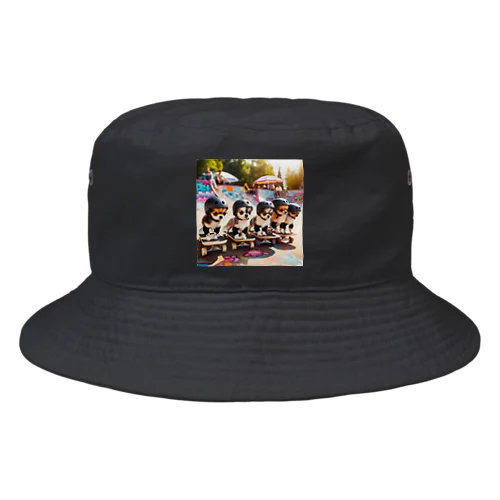 ５匹のチワワ Bucket Hat