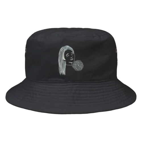 小雪です。パーカー Bucket Hat