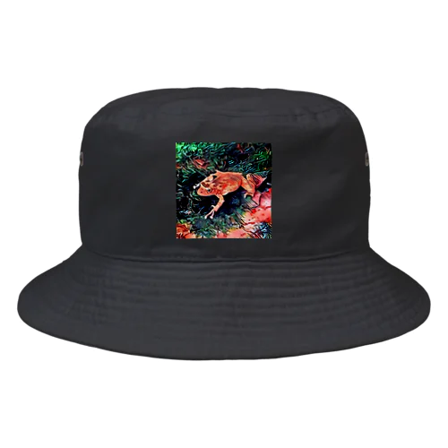 Fantastic Frog -Tropical Version- Bucket Hat