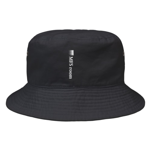 MFS room trim1(白) Bucket Hat