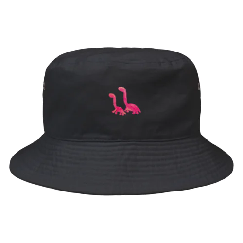 SPACE PINKY DINOSAUR Bucket Hat Bucket Hat