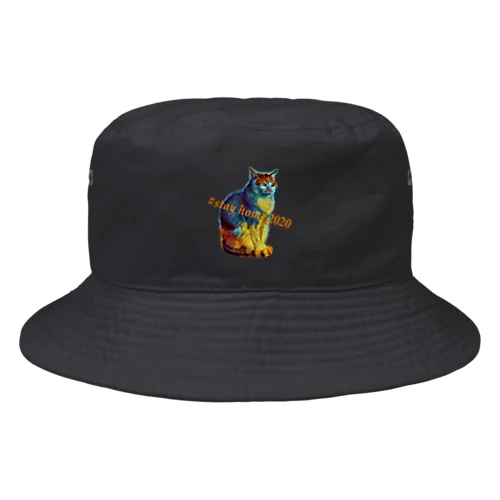 ねこ好きさんへ Bucket Hat