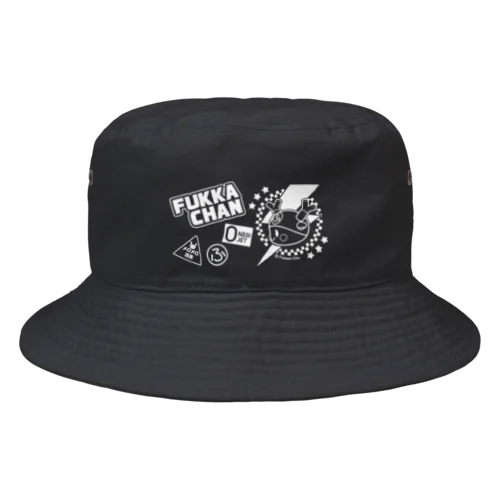 ふっかちゃんおねぎジェット（白） Bucket Hat