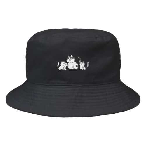 猫遊亭一門 Bucket Hat