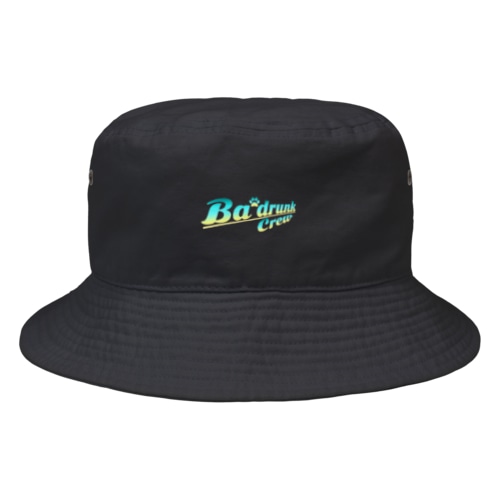Ba'drunk ロゴデザインVer.2(Tropical) Bucket Hat
