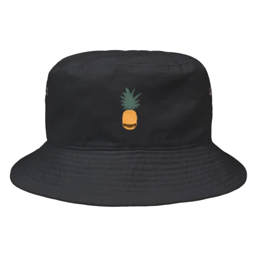 【バーコード・パイナップル】　バケットハット Bucket Hat
