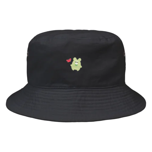 くままろくんとカニ Bucket Hat