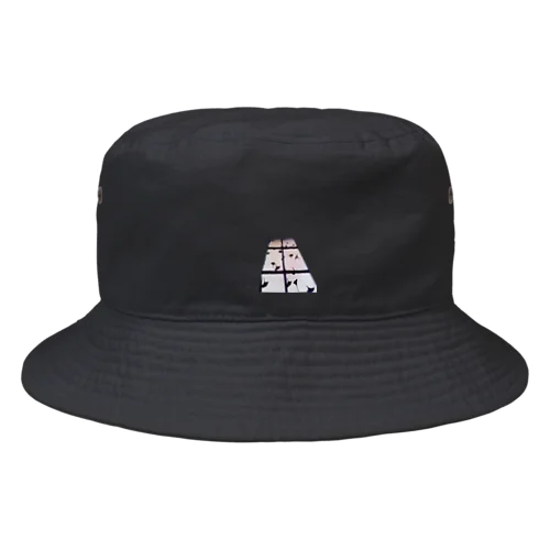 窓の光いちょうの影 Bucket Hat