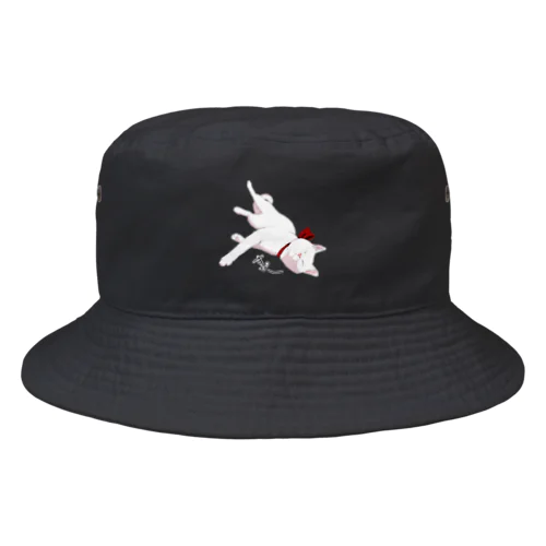 白ねこのsiesta Bucket Hat