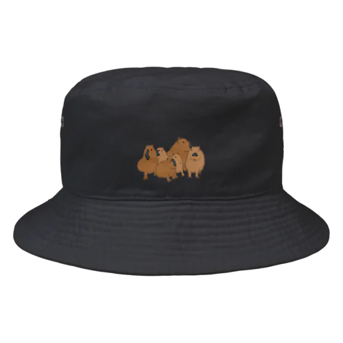 寄り添うカピバラ　 Bucket Hat