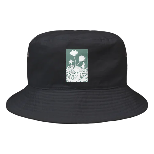 花咲く小径③あお Bucket Hat