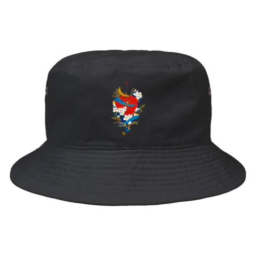 SPIDER_HEART Bucket Hat