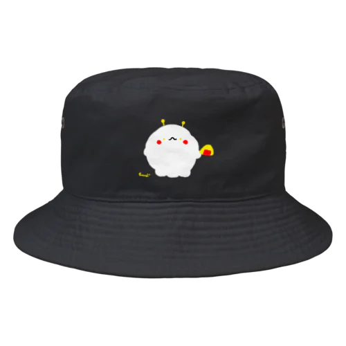 うちゅうしろいるか Bucket Hat