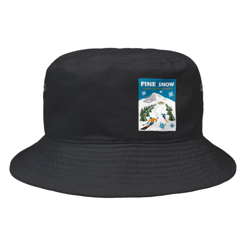 ファインスノー！ Bucket Hat