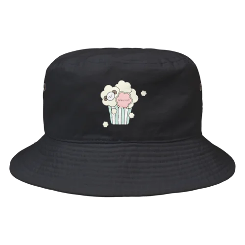 ひつじポップコーン（ミント） Bucket Hat