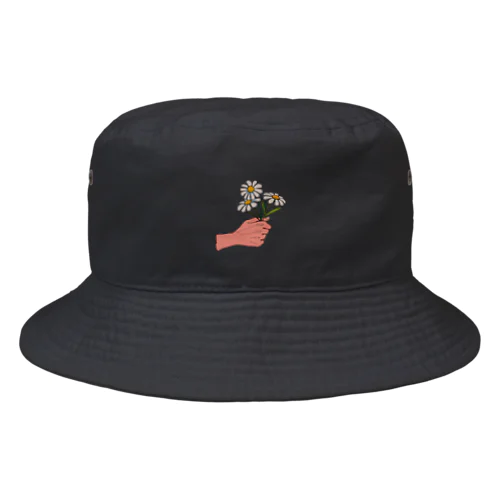 手に花を Bucket Hat