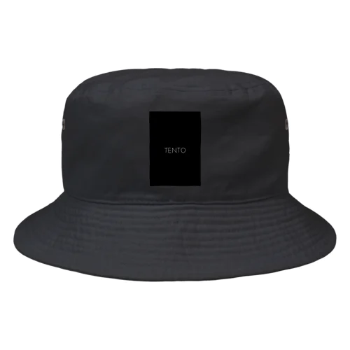 TENTO Logo【BLACK】02 Bucket Hat