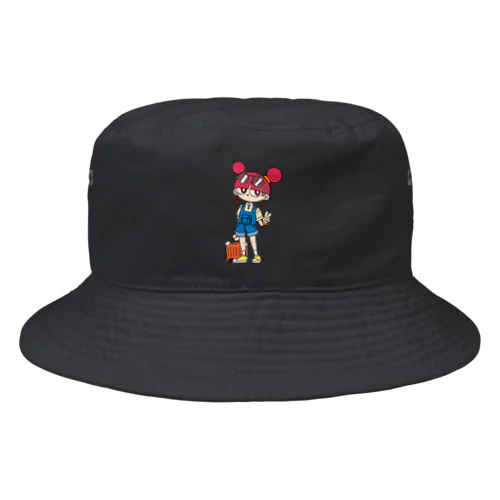 NerdCatHoodies Travel girl Bucket Hat