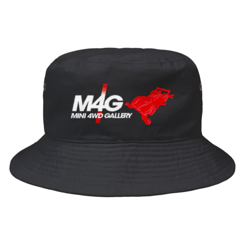 M4G ミニ四駆ギャラリー Black Bucket Hat